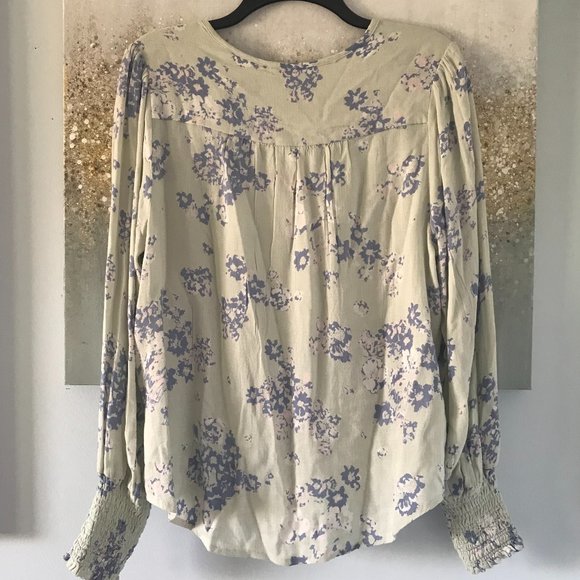 Lucky Brand Floral Blouse (NWT) - Picture 7 of 15